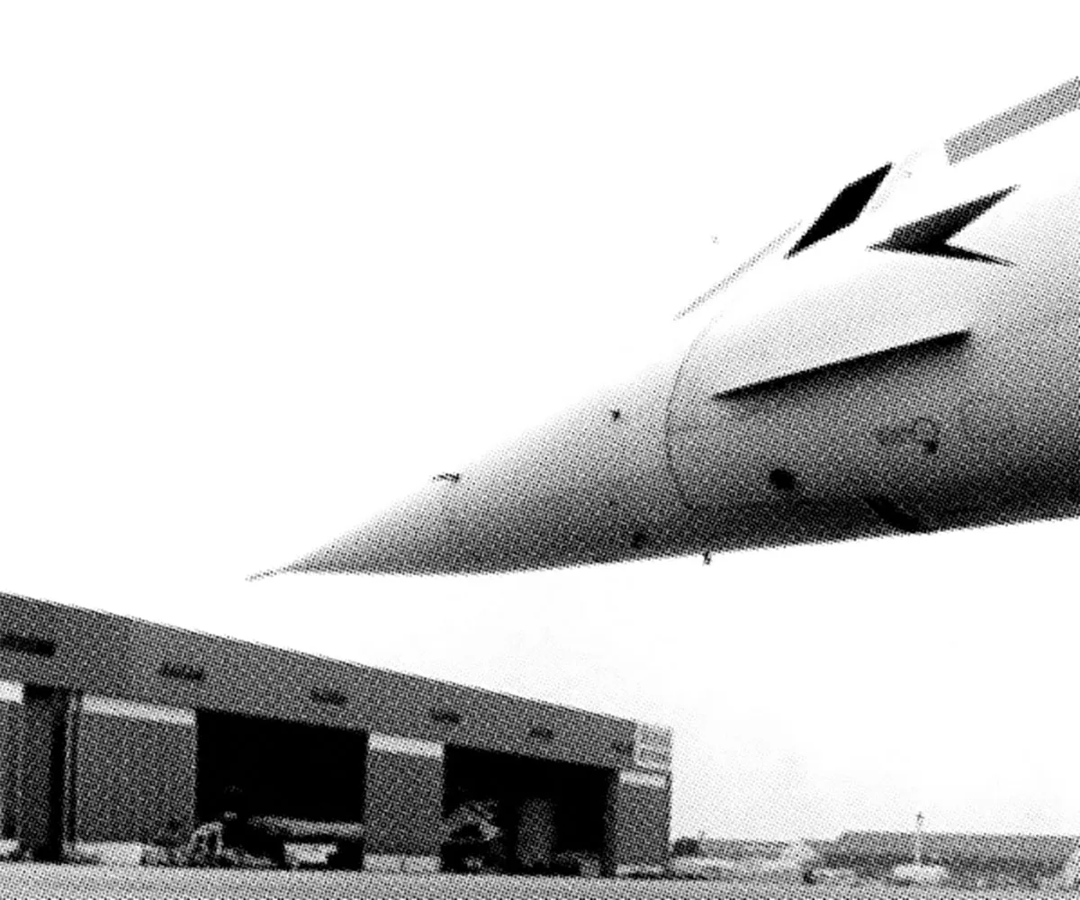 Nose of Concorde.